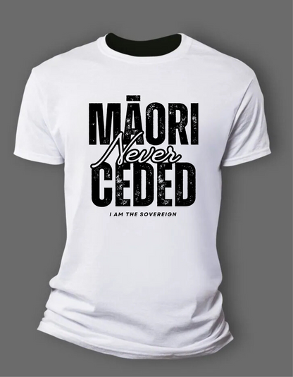 Māori Never Cede. I am the Sovreign